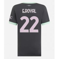 Billiga AC Milan Emerson Royal #22 Tredje fotbollskläder Dam 2024-25 Kortärmad